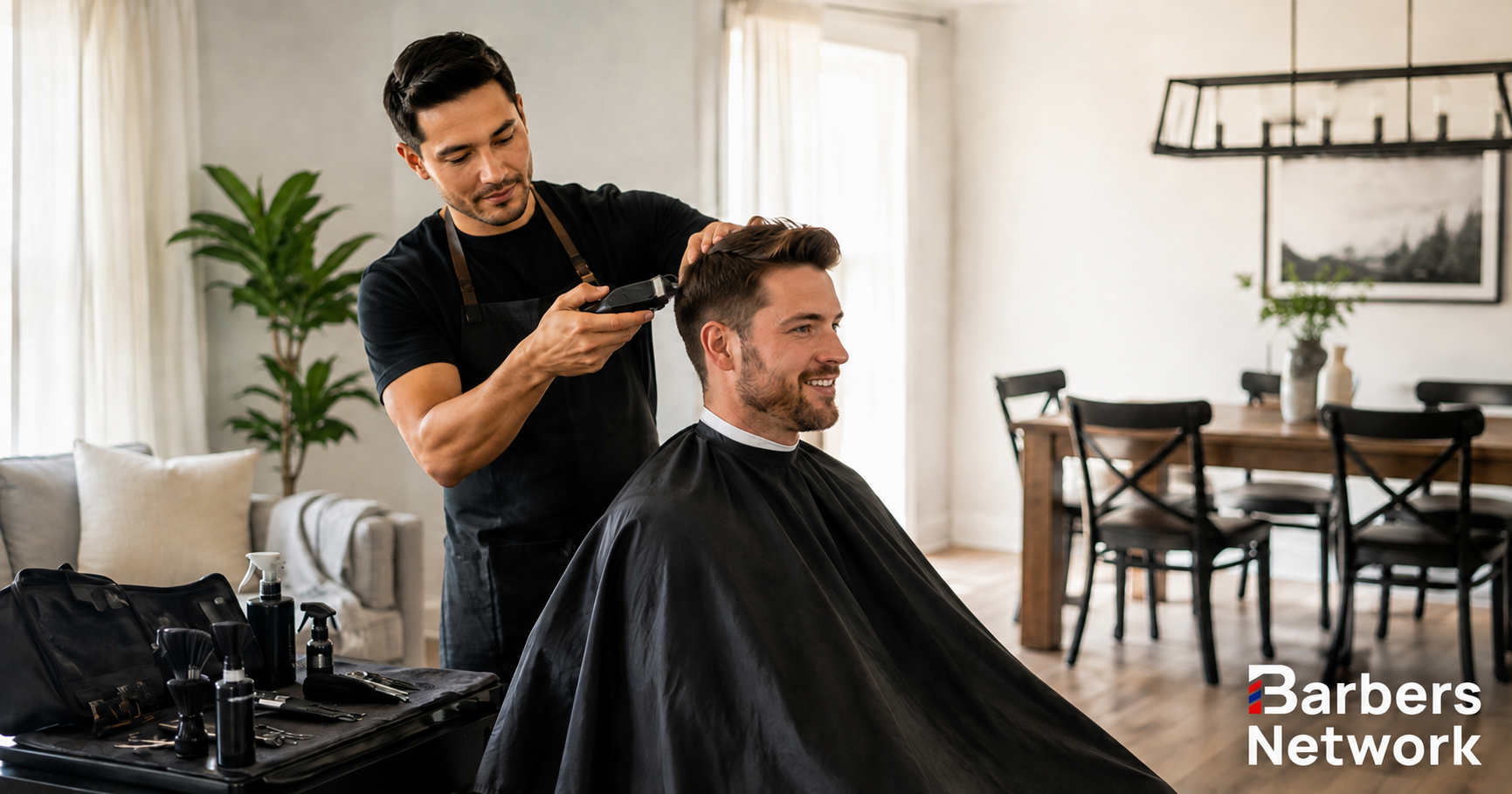 At-Home Barber Studio Session